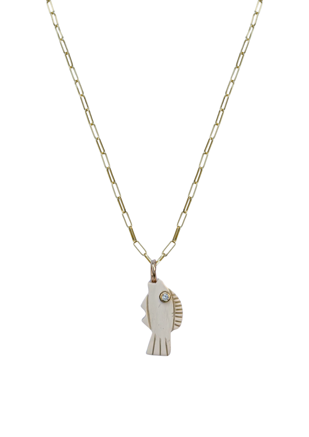 Fish Horn Charm